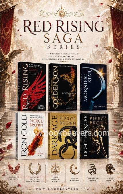 Red Rising Saga Series by Pierce Brown (6 Books)