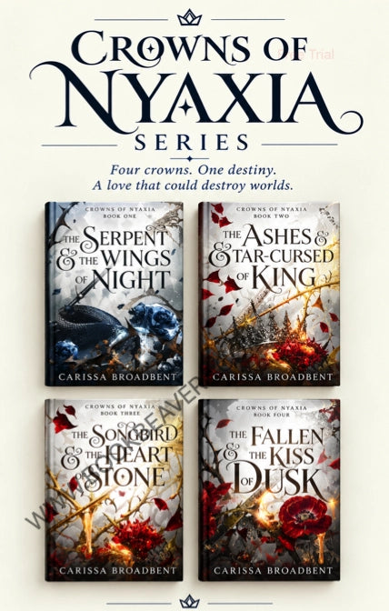 Crowns of Nyaxia Series (4 Books) by Carissa Broadbent