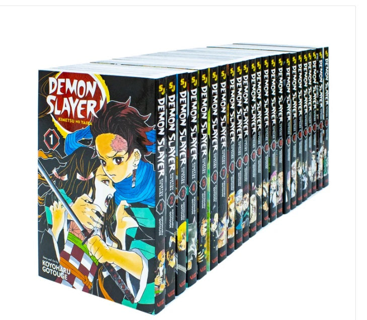 Demon Slayer: [Kimetsu No Yaiba] Volume 1-23 – Book Beavers
