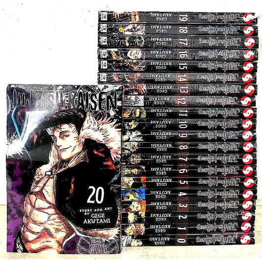 Jujutsu Kaisen Series (Vol 0-19) 20 Books Collection Set