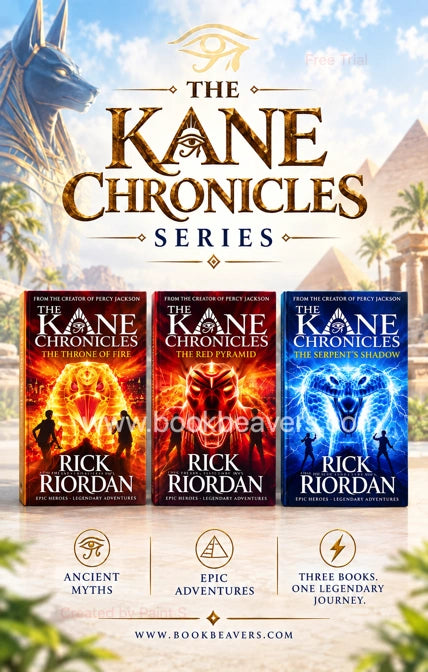 The Kane Chronicles Series (3 Books) by Rick Riordan