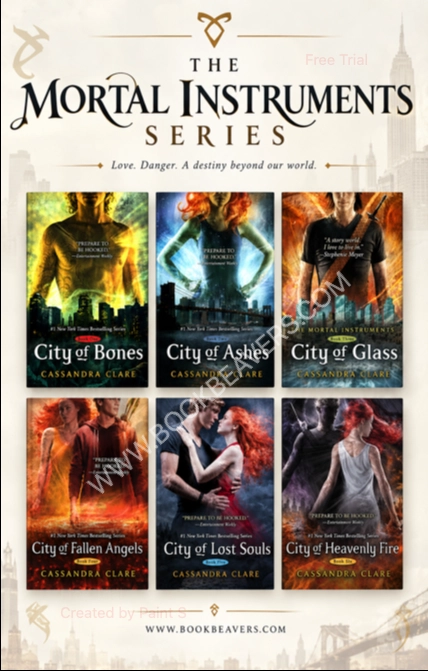 The Mortal Instruments Series (6 Books) by Cassandra Clare