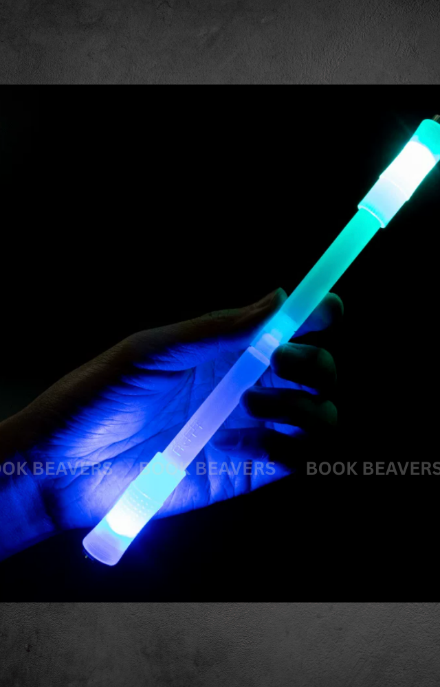 Pen Spinning Mod LED Light with Storage Tube