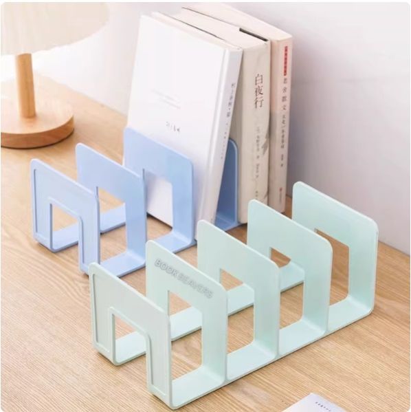 Multi-Grid Desktop Book Stand & Storage Rack