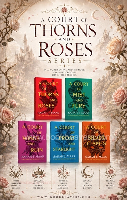 A Court of Thorns and Roses Series by Sarah J. Maas (5 Books)