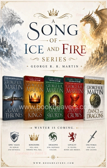 A Song of Ice and Fire Series by George R.R. Martin (5 Books)