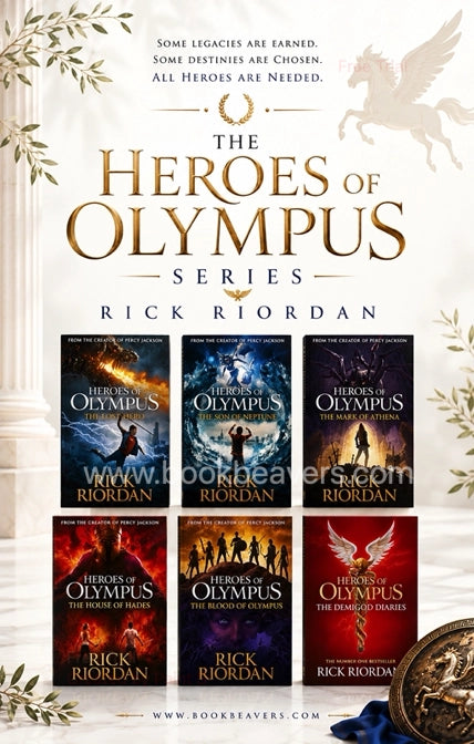 The Heroes of Olympus Series by Rick Riordan (5 Books)