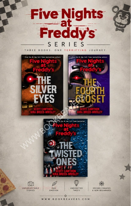 Five Nights at Freddy's Series (3 Books) by Scott Cawthon