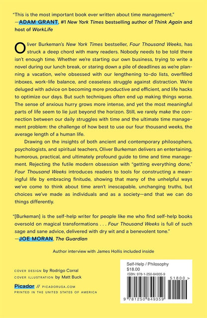 Four Thousand Weeks: Time and How to Use It