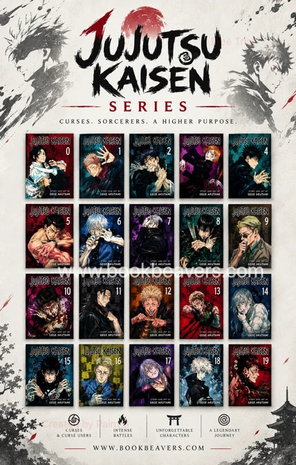 Jujutsu Kaisen Series 20 Books Collection by Gege Akutami