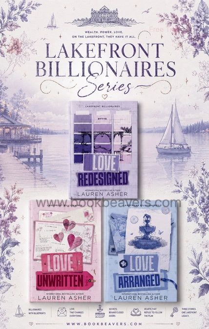 Lakefront Billionaires Series by Lauren Asher (3 Books)