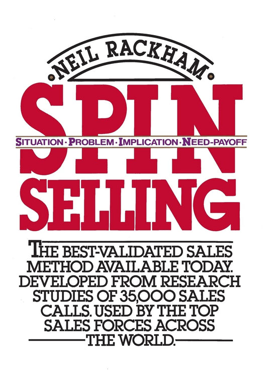 SPIN Selling: Situation Problem Implication Need-payoff