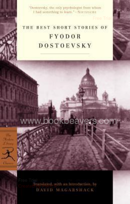 The Best Short Stories of Fyodor Dostoevsky
