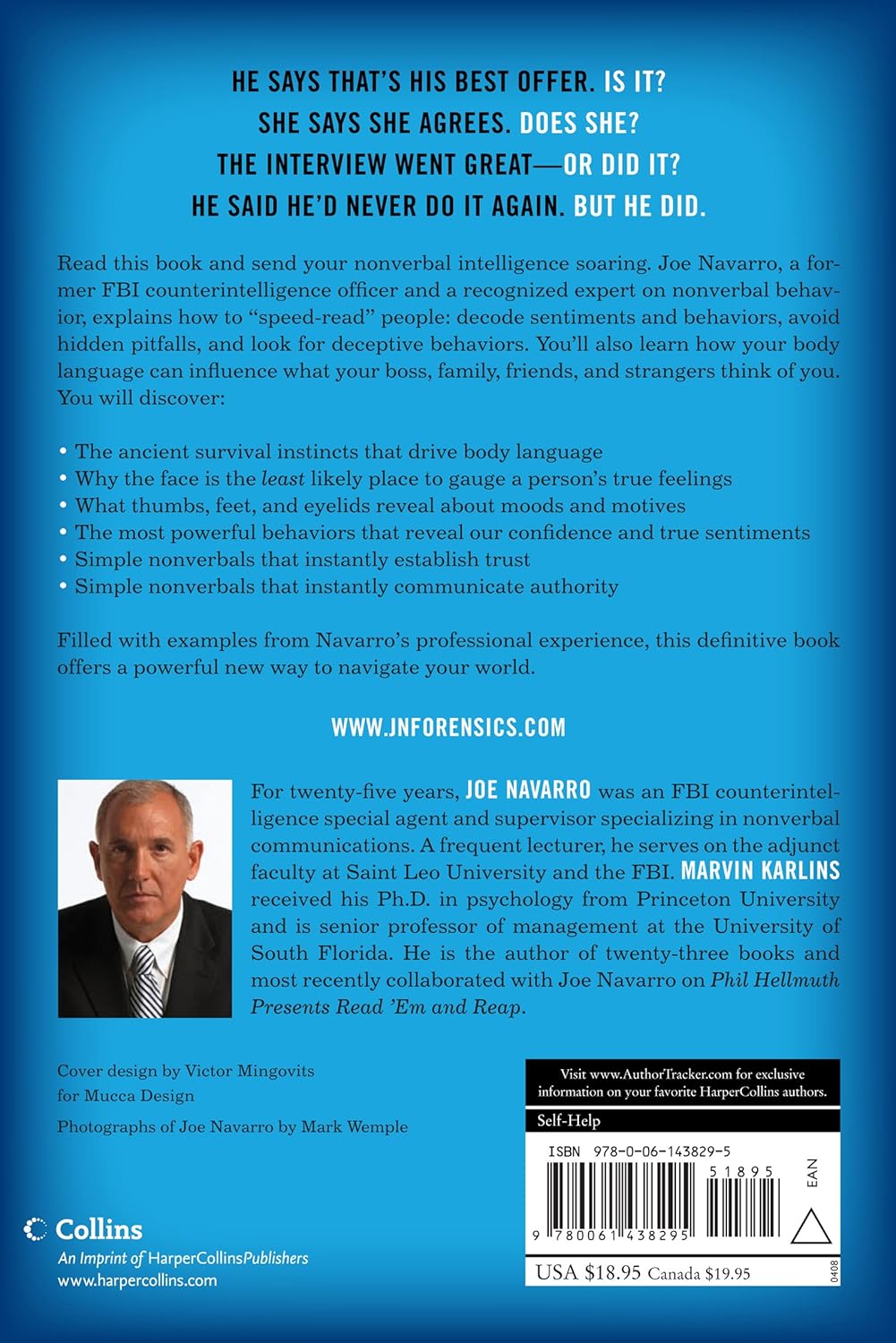 What Every Body is Saying: An Ex-FBI Agent's Guide to Speed-Reading People